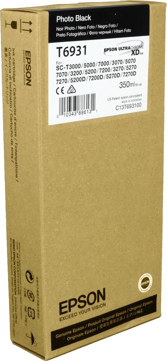 Produktbild Epson Tinte Large Format schwarz Orig.Nr. T693100 (BK)