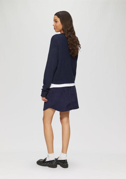 Actual product image S.Oliver Strickpullover Verkürzter Pullover mit Raglanärmeln (M)