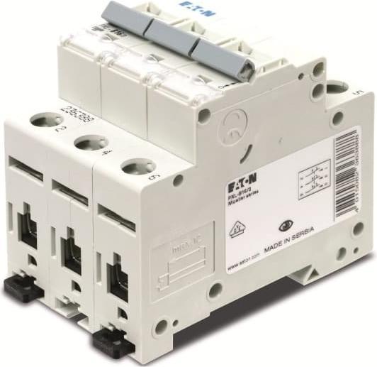 Actual product image Eaton Miniature circuit breaker 3-pole