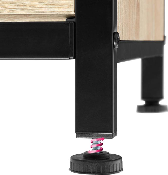 Immagine prodotto tectake Portascarpe (32 x 61 x 130 cm)