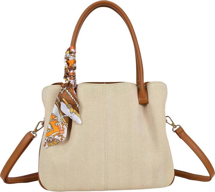 Immagine prodotto Gallantry Damen Shopper Chevron mit Tuch