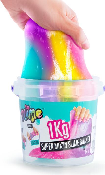 Productafbeelding Canal Toys SSC148 Super Slijm Mix' in Kubus met SDO Decoraties 1kg mix'in, Willekeurige Kleuren
