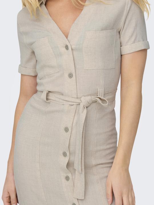 Produktbild Only Onlsiesta Ss Lin Bl Shirt Dress Pnt Noos (S)