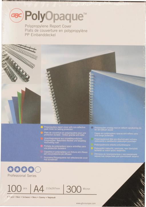 Produktbild GBC Umschlagdeckel PolyOpaque
