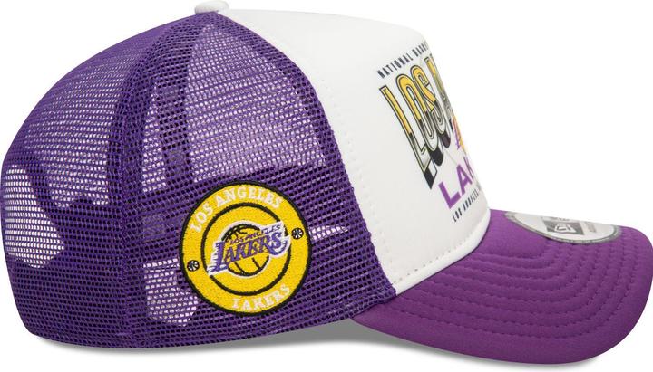 Produktbild New Era A-Frame Mesh Trucker Cap - PRINT Los Angeles Lakers