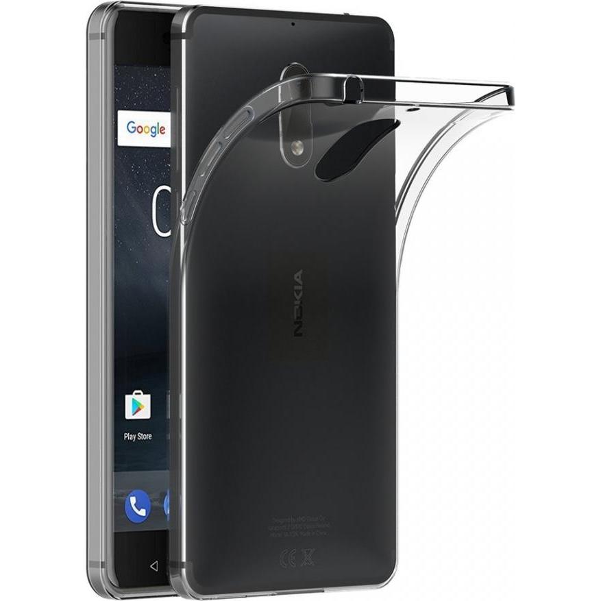 Screenguard Nokia 6 Flexible TPU Clear Case (Nokia 6), Smartphone Hülle, Transparent