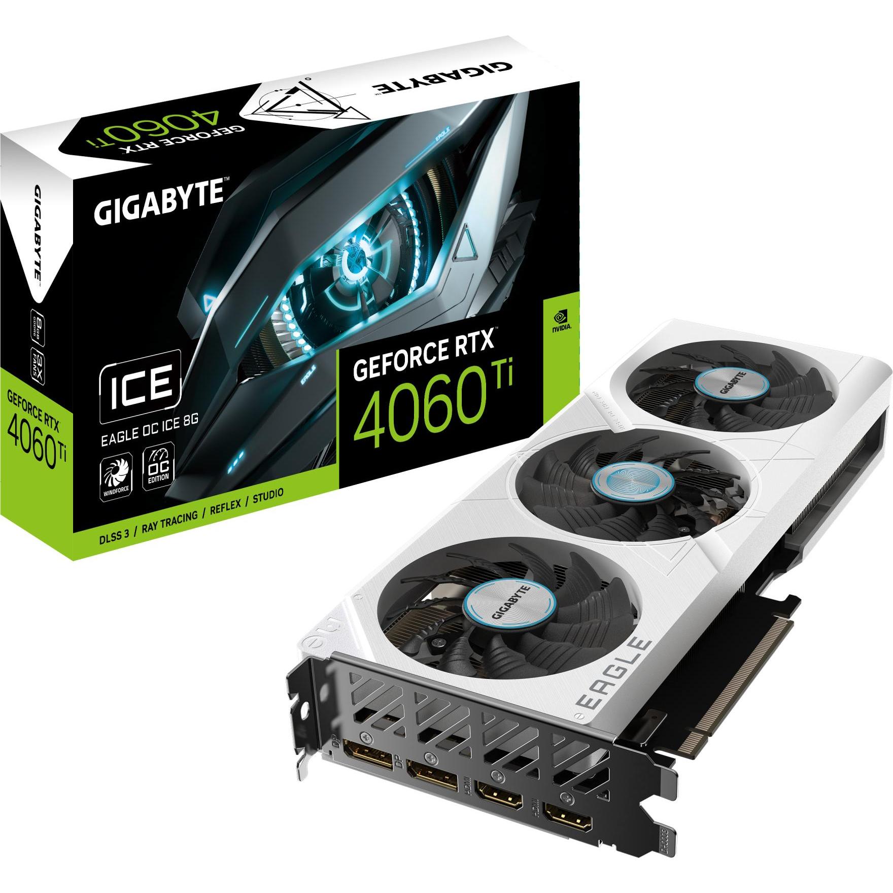 Thumbnail - Gigabyte GeForce RTX 4060 Ti EAGLE OC (8 GB), Grafikkarte