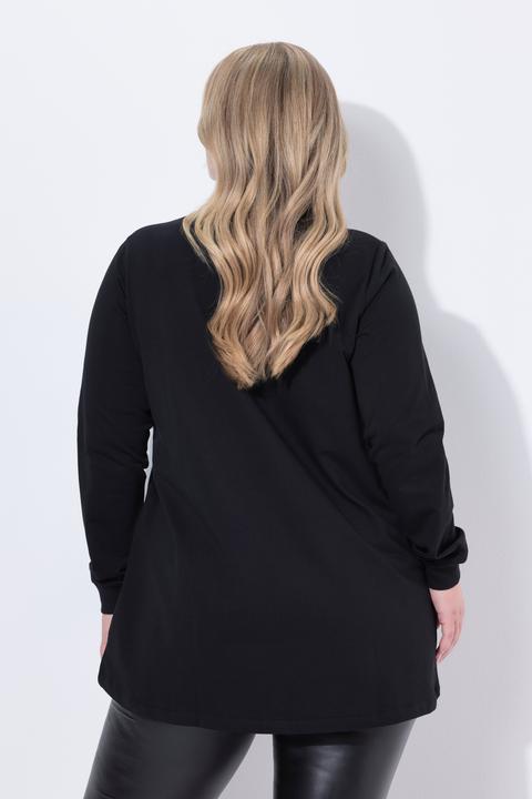 Produktbild Miamoda Sweatshirt, A-Linie, Blumen-Applikationen (54)