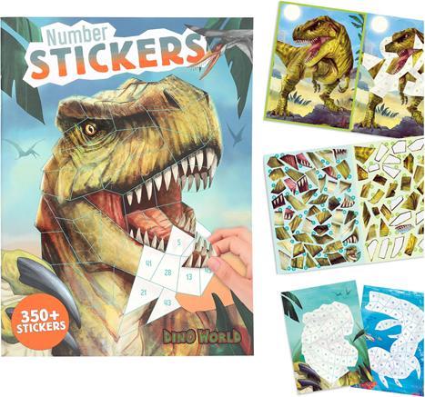 Produktbild Magni DEPESCHE DINO World Stickerbuch Number Sticker