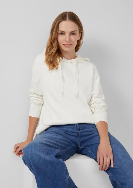 Produktbild s.Oliver Sweatshirt Sweatshirt im Relaxed Fit mit Seitenschlitz (46)