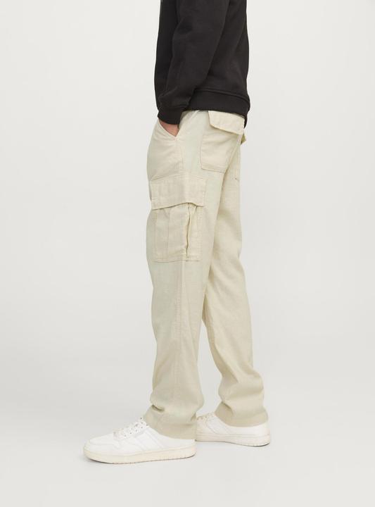 Actual product image Jack & Jones Jpstbill Jjnate Linen Blend Cargo Mni (128)