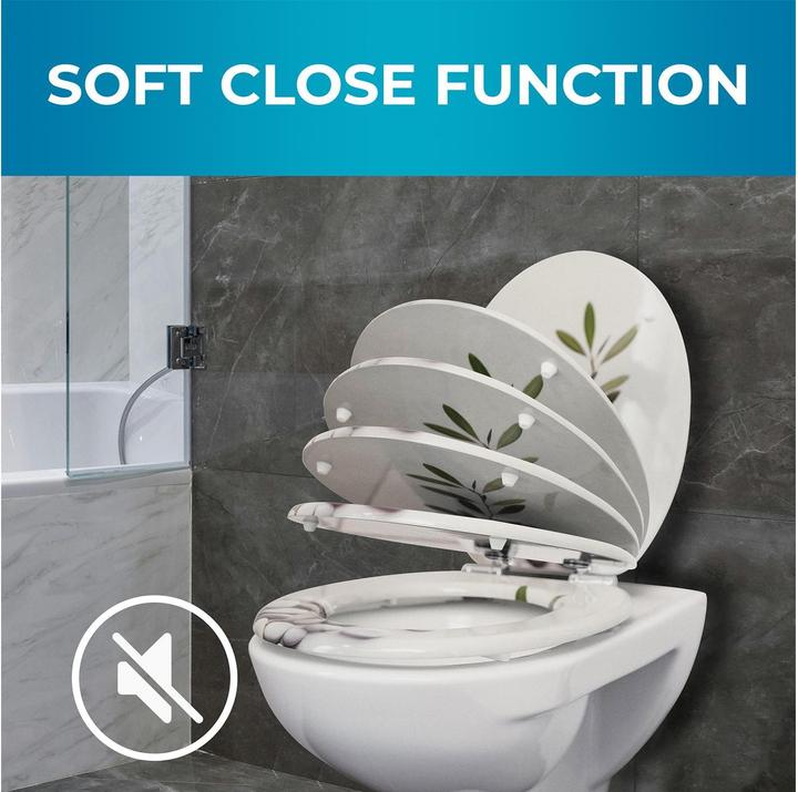 Produktbild Benkstein Toilettensitz MDF, Hellgrau