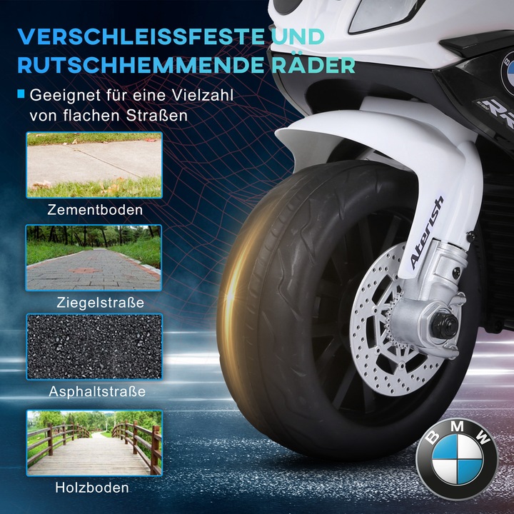 Produktbild Homcom Kindermotorrad BMW S1000RR (6 V)
