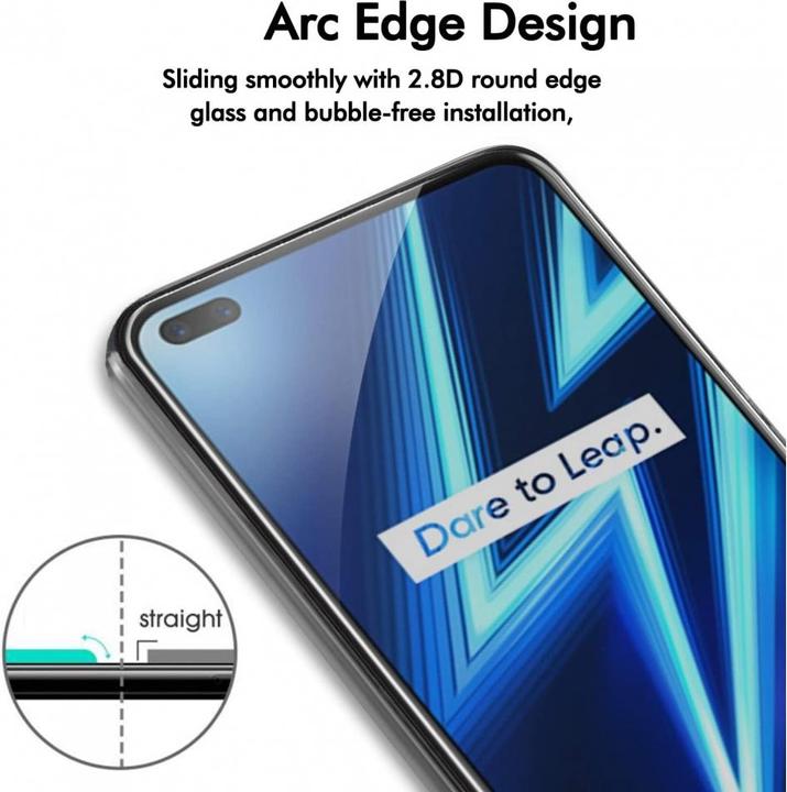 Actual product image Screenguard Realme 6 Pro Protective Glass Film Case Friendly Design (1 pcs., Realme 6 Pro)