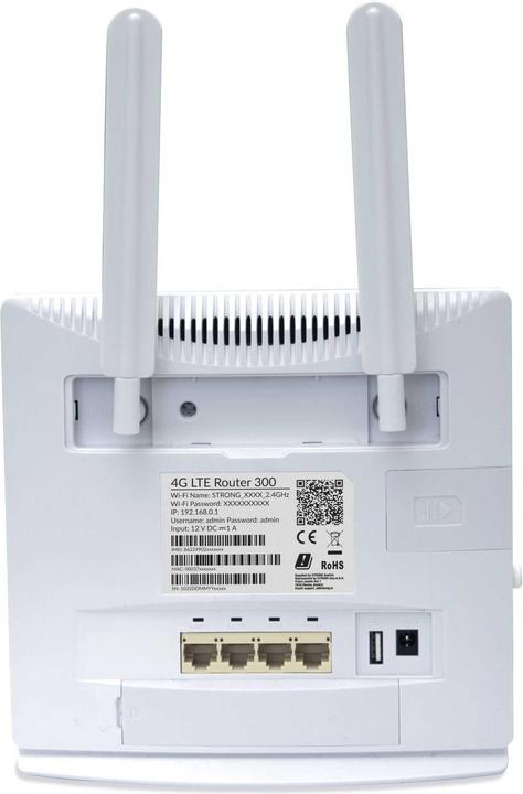 Produktbild Strong 4GROUTER300v2 WLAN-Router Einzelband (2,4GHz) Schnelles Ethernet 3G 4G Weiss
