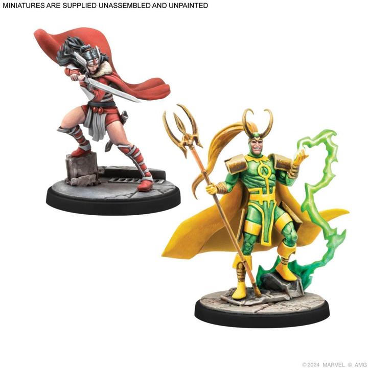 Actual product image Atomic Mass Games Marvel Crisis Protocol - Mighty Thor, Lady Sif (DE)