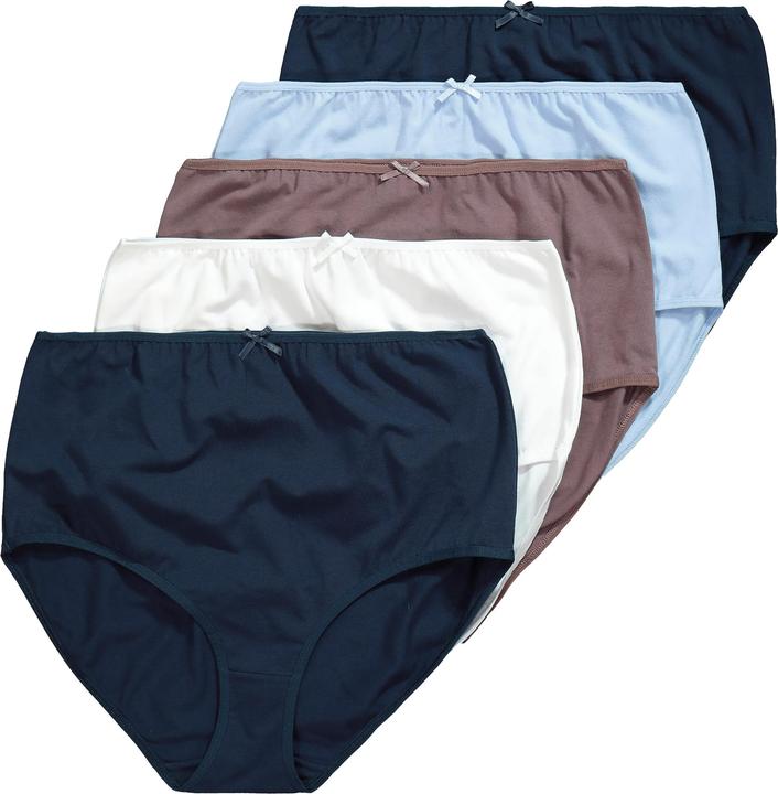 Produktbild Ulla Popken Maxislips, 5er-Pack, 4 verschiedene Farben (54)