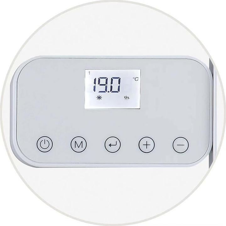 Immagine prodotto Kibernetik BR750W Badezimmerradiator weiss mit WIFI (750 W)