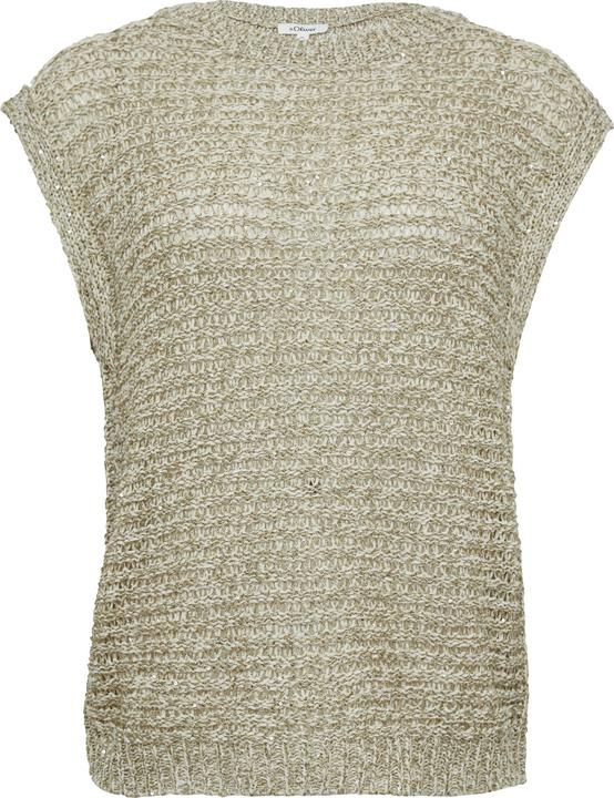Produktbild S.Oliver Strickpullover Relaxed-Fit-Pullunder aus Ajourstrick (42)