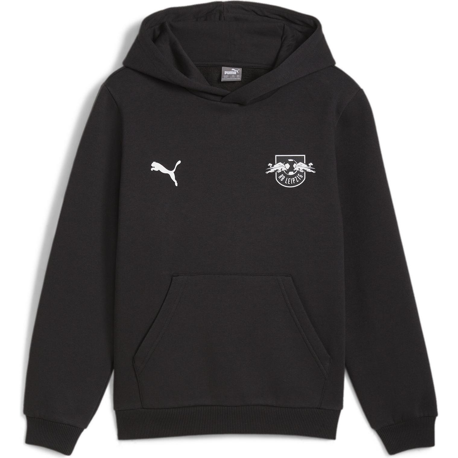Puma, Jungen, Pullover, RBL ESS Hoodie Jr FL, Schwarz, (128)
