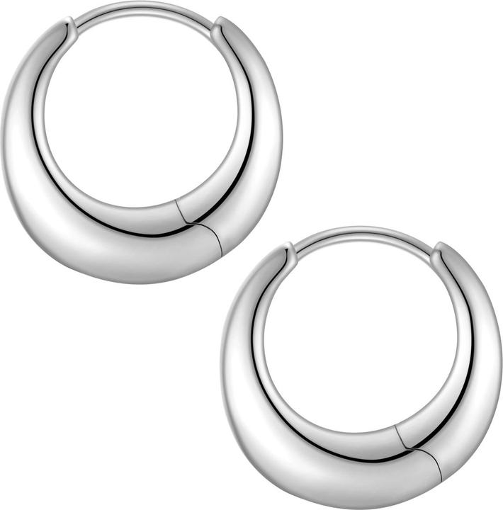 Actual product image Glanzstücke München Creolen Sterling Silber - 38252 (Sterling Silver)