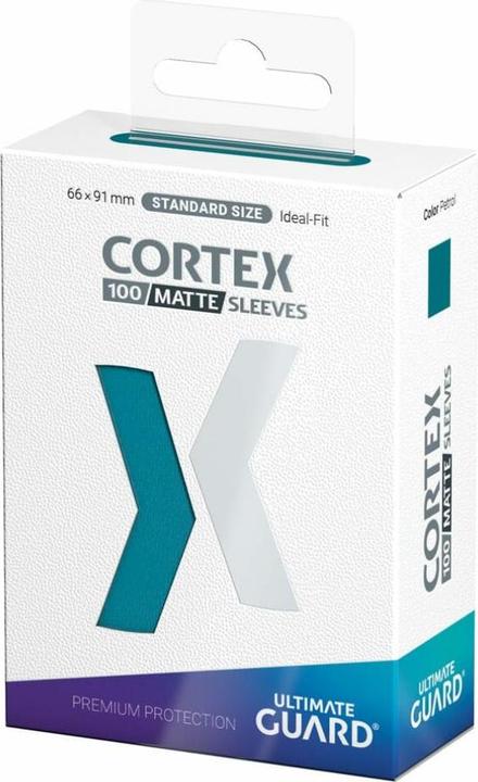 Produktbild Ultimate Guard 100 pochettes Cortex Sleeves taille standard Bleu Pétrole Mat