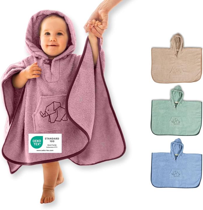 Ullenboom Badeponcho für Babys und Kleinkinder