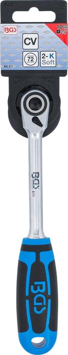 Actual product image BGS Reversible Ratchet Fine Tooth 10 mm (3/8") (3/8")