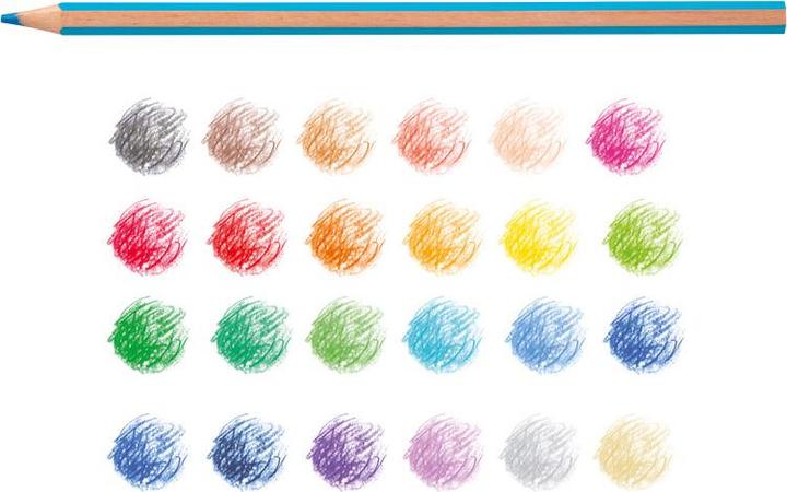 Actual product image Carioca Farbstift Supercolor E-24 (24x)