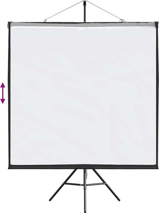Immagine prodotto vidaXL Schermo per proiettore con treppiede Schermo per proiezione da 67 pollici 1:1 (67", 1:1)