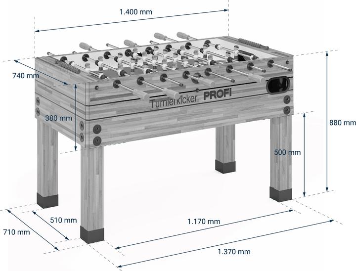 Produktbild Automaten Hoffmann Turnierkicker Profi