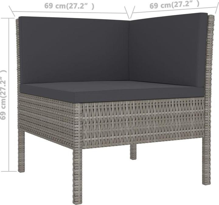 Produktbild vidaXL Garten Sofagarnitur
