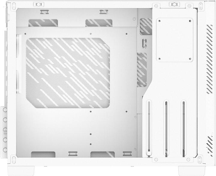 Actual product image Adata Geh XPG VALOR AIR NANO (ITX) Midi Tower weiss retail (mATX, Mini-ITX)