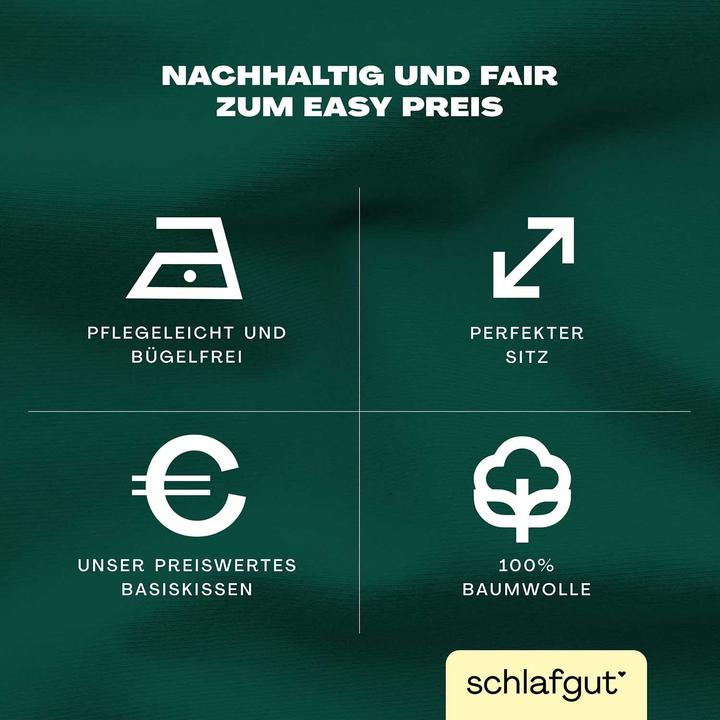 Immagine prodotto schlafgut Easy Jersey (Copricuscino, 70 x 90 cm)