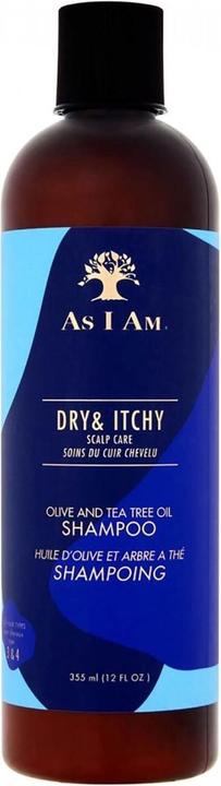 As I Am DRY & ITCHY olive tea tree oil shampoo 355 ml (355 ml, Flüssiges Shampoo)