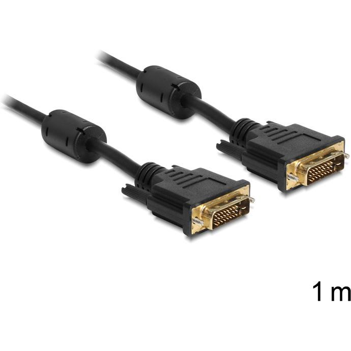 Delock Dvi — Dvi (1 m, DVI), Video Kabel