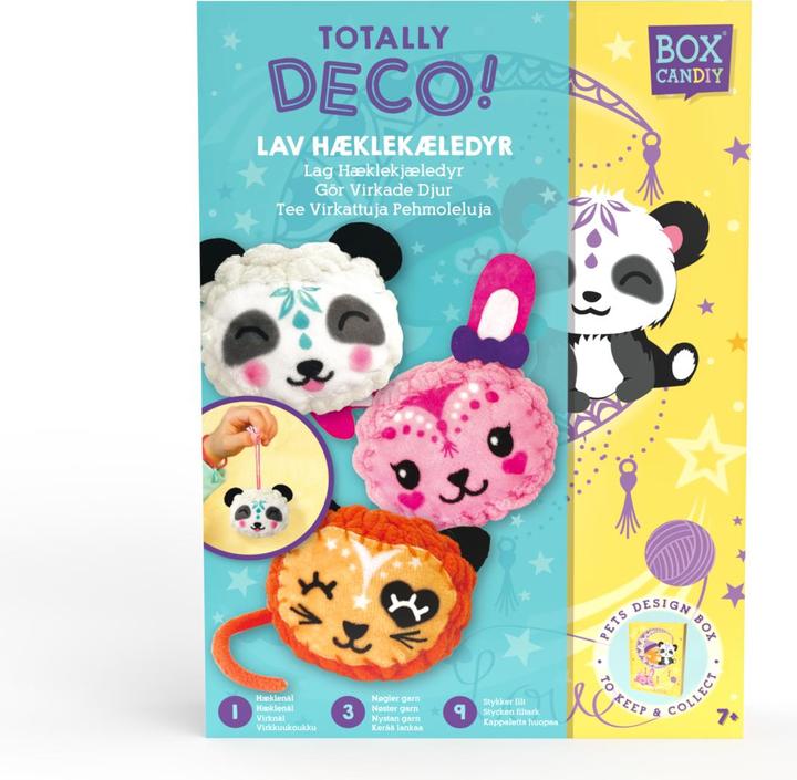 Actual product image Box Candiy Make your own Crochet Pets - (BC-1959)