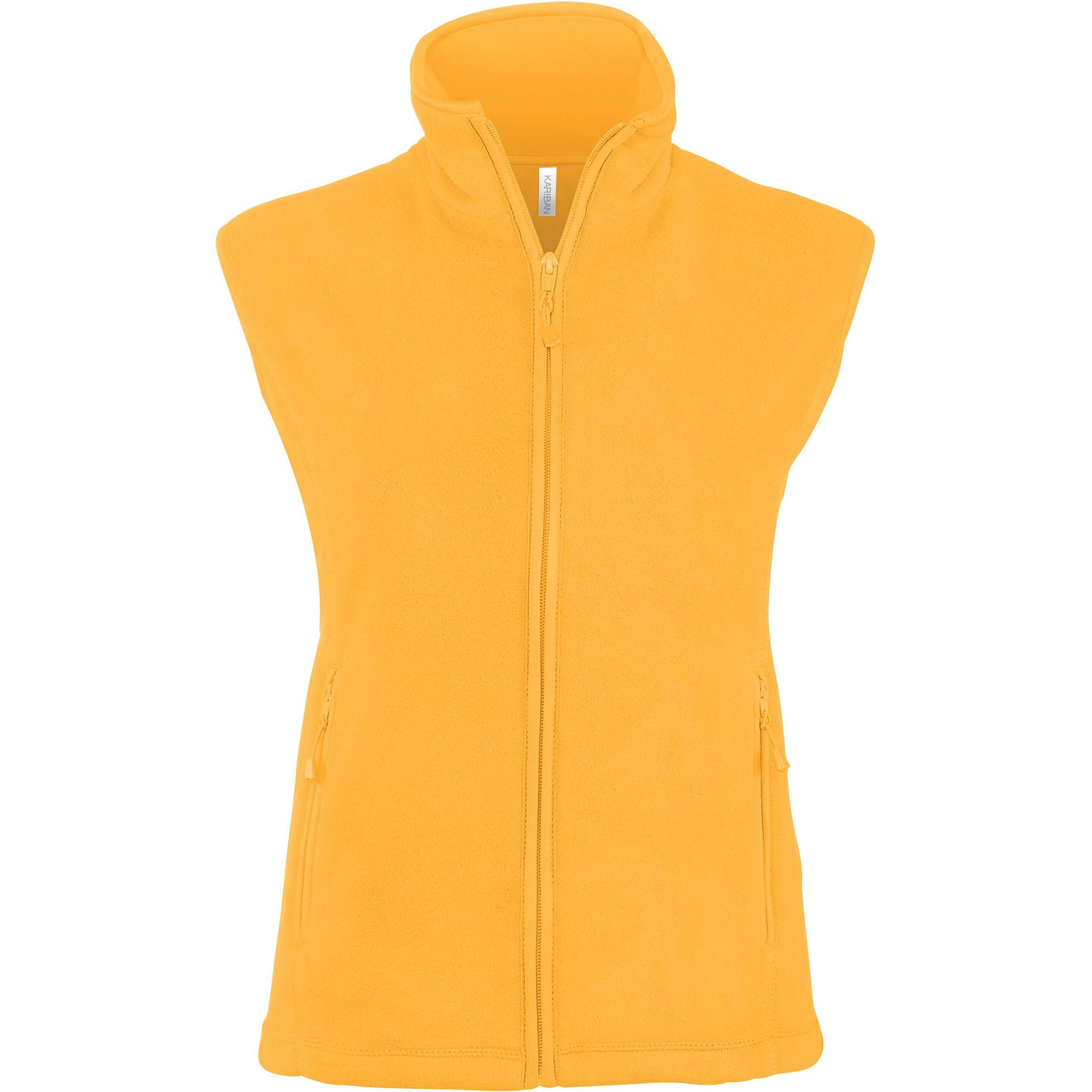 Kariban, Damen, Weste, Micropolaire Mélodie, Gelb, (3XL)