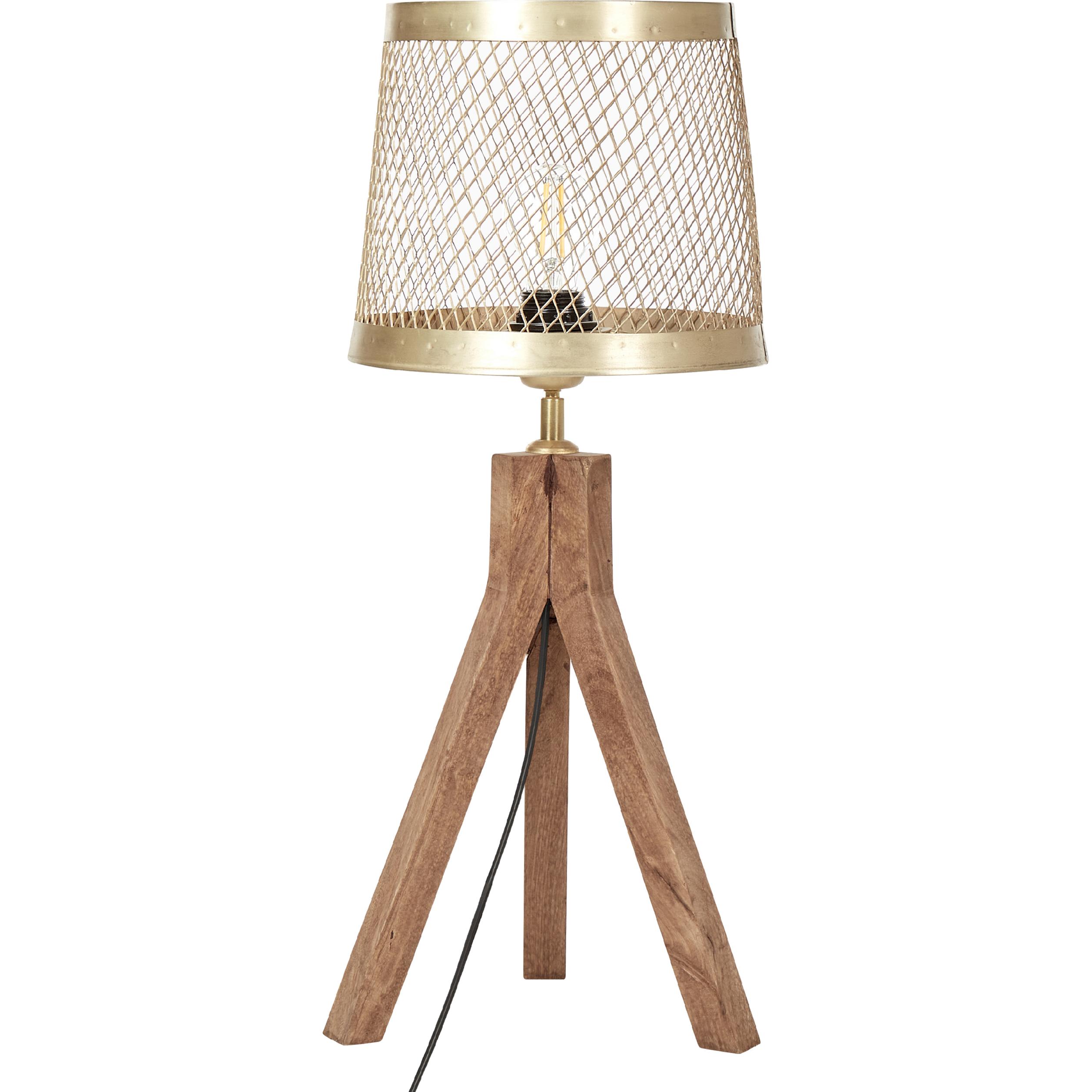 Beliani, Tischlampe, Beki