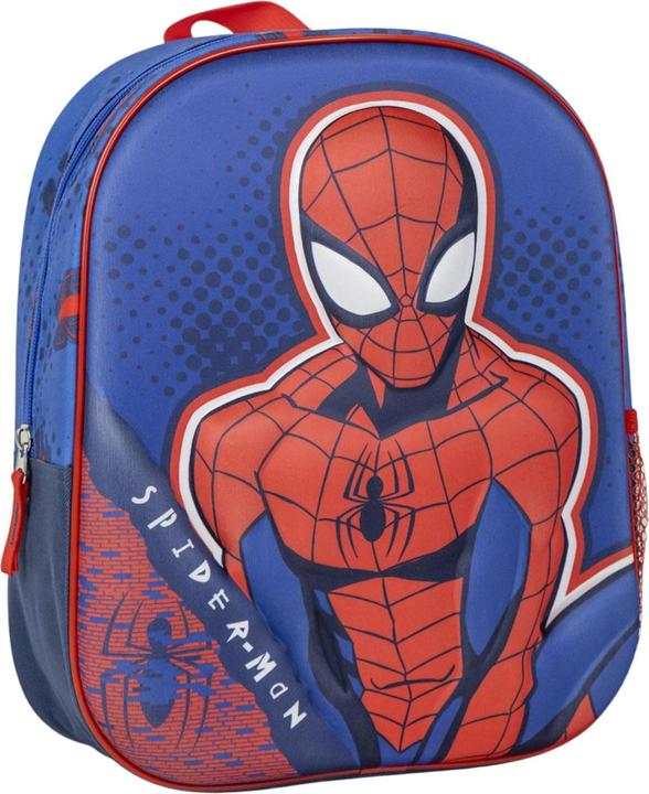 Spiderman Spider-Man Schulrucksack Blau 25 X 31 X 10 Cm