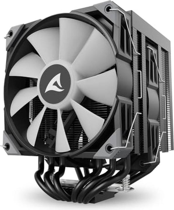 Actual product image Sharkoon A60 RGB Black Air Cooler (159 mm)