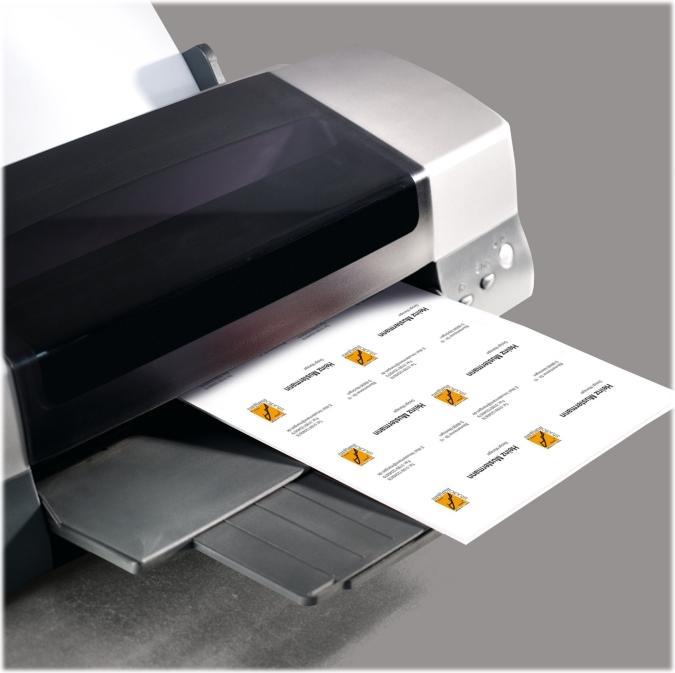 Actual product image Sigel 3C business cards (250 g/m², 100 x, A4)