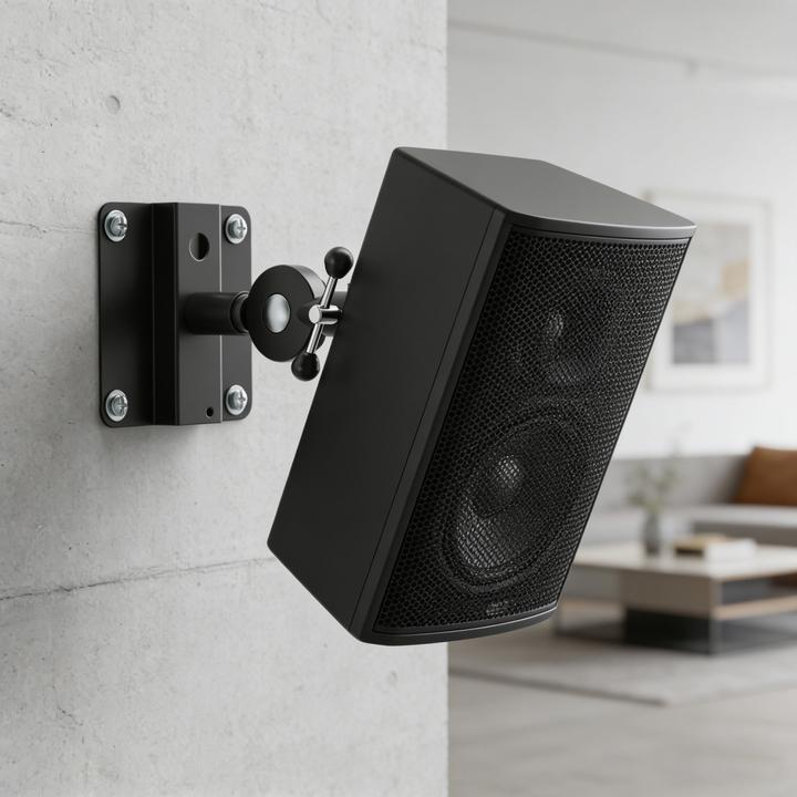 Image du produit InLine Support mural pour haut-parleurs (1 paire, Installation murale)