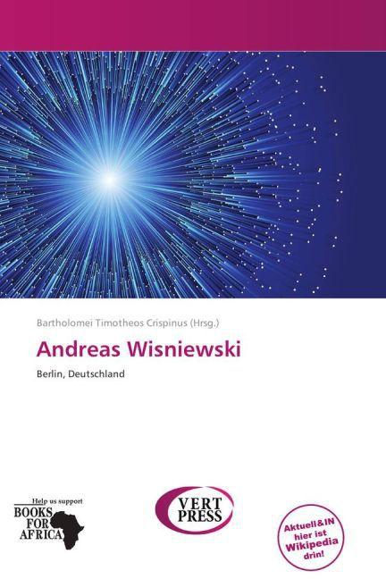 Produktbild Andreas Wisniewski (Deutsch, 2011)