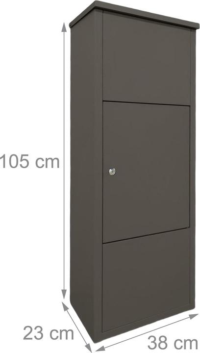 Actual product image Relaxdays parcel box