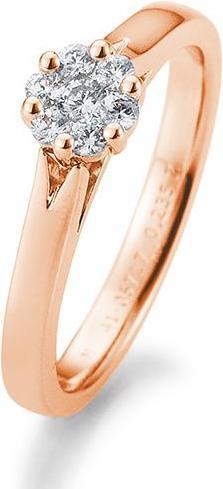 Produktbild Breuning Verlobungsring Flower (50, 750/18 K Gold)