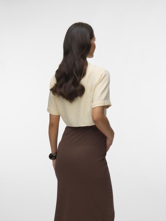 Immagine prodotto Mamalicious Verkürzt Hemdkragen Top Bluse