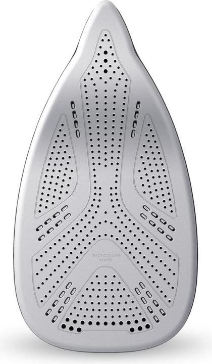 Actual product image Rowenta DW5310 Steam iron Microsteam 400 HD Laser 2700 W Black, Blue (2700 W, 180 g/min)