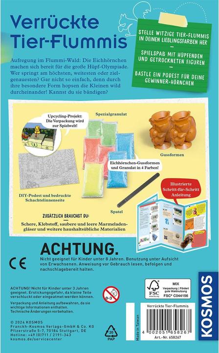 Actual product image Kosmos Crazy animal flummoxes