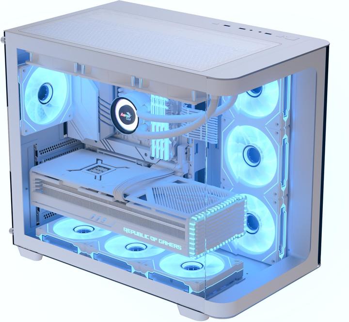 Produktbild AeroCool P500C-G-WT-v1 (mATX, Mini-ITX, ATX)